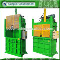 Plastic recycling machine baler